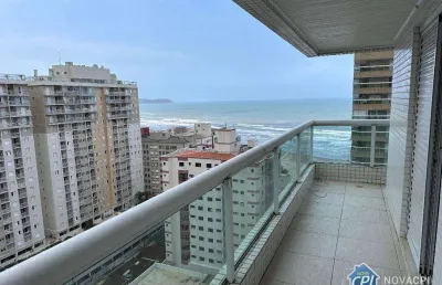 Cobertura na ocian com 3 suítes vista mar lazer completo