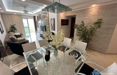 Apartamento com 3 quartos vila guilhermina em praia grande/sp