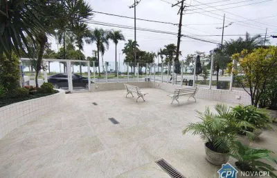 Apartamento de frente ao mar em santos com 2 quartos