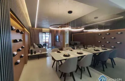 Apartamento com 2 quartos no maracanã em praia grande/sp