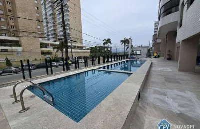 Apartamento com 2 quartos na mirim em praia grande/sp