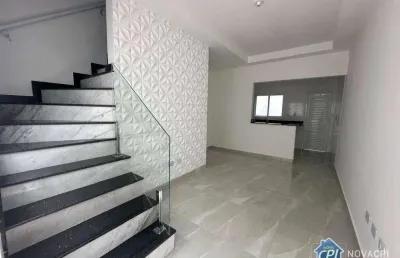 Casa em condomínio fechado com 2 quartos à venda na Rua Cidade de Santos, Boqueirão, Praia Grande