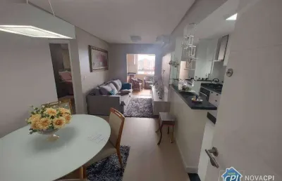 Apartamento porteira fechada com 1 quarto na tupi em praia grande/sp