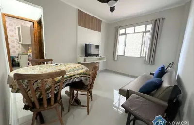 Apartamento com 1 quarto vila guilhermina na praia grande/sp