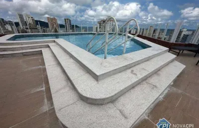 Apartamento com 2 quartos vila guilhermina em praia grande/sp