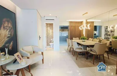 Apartamento com 3 quartos vila guilhermina na praia grande/sp