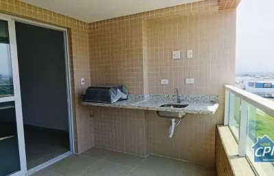 Apartamento com 3 quartos na aviação em praia grande/sp
