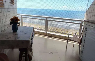 Apartamento mobiliado com 3 quartos na ocian em praia grande/sp