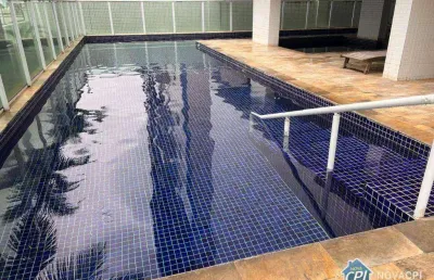 Apartamento com 2 quartos no caiçara praia grande/sp