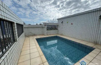 Cobertura exclusiva na guilhermina – 4 quartos (3 suítes) + 314m² + 4 vagas de garagem!