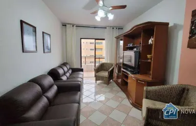 Apartamento com 2 quartos no bairro vila tupi em praia grande/sp