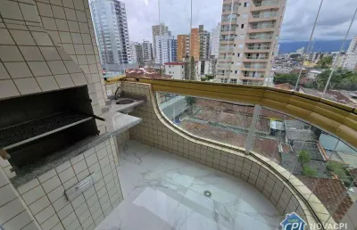 Apartamento com 1 quarto na tupi em praia grande/sp