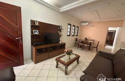 Sobrado com 3 quartos vila guilhermina em praia grande/sp