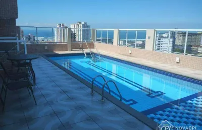 Apartamento com 2 quartos na ocian em praia grande/sp