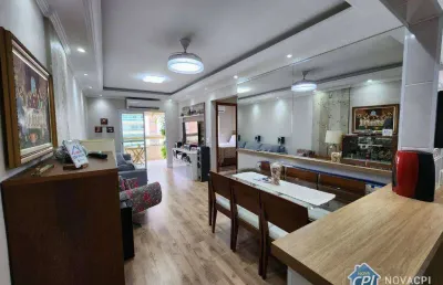 Apartamento com 2 quartos caiçara em praia grande/sp