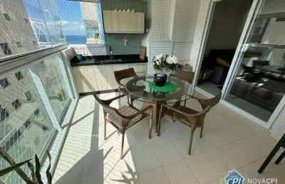 Apartamento vista mar com 2 quartos na aviação lazer completo