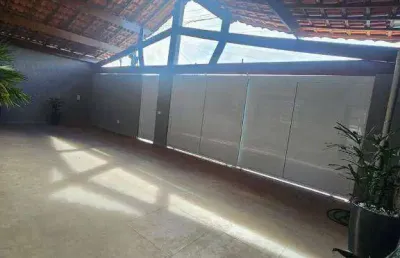 Casa à venda com 4 quartos na vila tupi, praia grande/sp