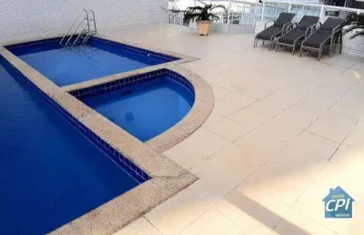 Apartamento com 2 quartos vila guilhermina praia grande/sp
