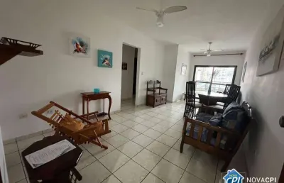 Apartamento para locação definitiva no jardim guilhermina 2 dormitórios, 1 suíte, 80m², próximo à praia