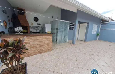 Casa alto padrão com 3 quartos no balneário três marias em peruíbe/sp