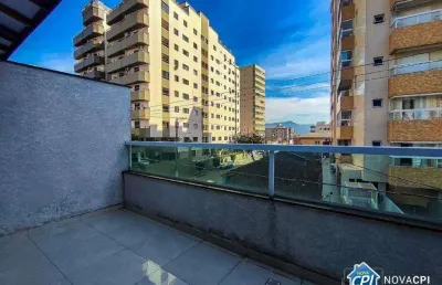 Sobrado à venda na aviação, praia grande – 3 quartos, 2 sacadas, 3 banheiros e 1 vaga – aceita financiamento
