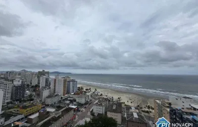 Cobertura com vista para o mar no bairro ocian – 3 dormitórios, piscina privativa e churrasqueira