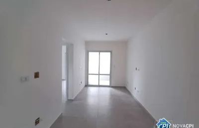 Apartamento vista mar com 2 quartos na guilhermina em praia grande/sp