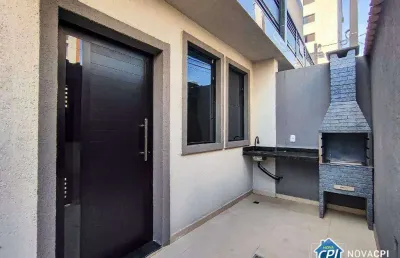 Sobrado com 3 quarto para alugar na tupi em praia grande/sp