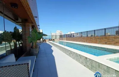 Apartamento com 2 quartos na aviação em praia grande/sp