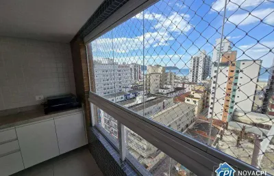 Apartamento para alugar com 3 quartos na vila guilhermina em praia grande/sp