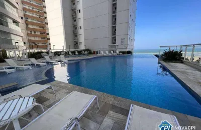 Apartamento frente mar para alugar com 3 quartos no boqueirão em praia grande/sp