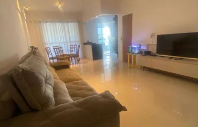 Apartamento 3 quartos mobiliado no canto do forte praia grande – sacada, lazer completo e financiamento