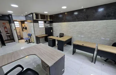 Sala comercial com 1 sala para alugar na Travessa Vicente Demasi, Boqueirão, Praia Grande