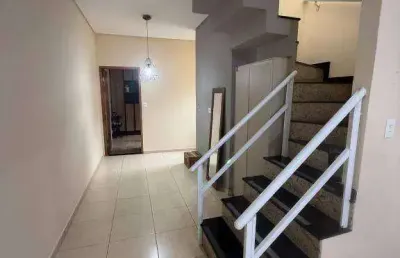 Sobrado com 4 quartos vila guilhermina na praia grande/sp