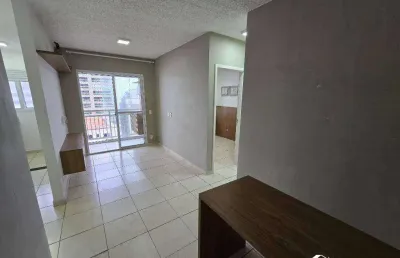 Apartamento vista mar com 1 quarto na ocian na praia grande/sp