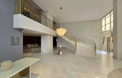 Apartamento com 2 quartos no canto do forte em praia grande/sp