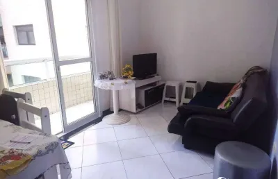Apartamento com 1 quarto na guilhermina em praia grande/sp