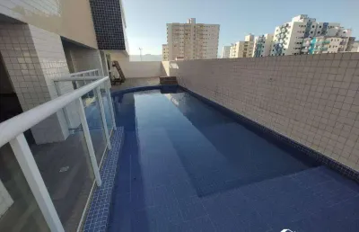 Apartamento mobiliado com 2 quartos na aviação em praia grande/sp