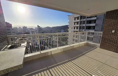 Apartamento alto padrão com 2 quartos no canto do forte em praia grande/sp