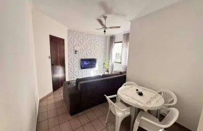 Apartamento com 2 quartos na guilhermina em praia grande/sp