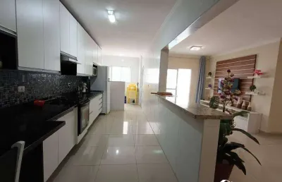 Apartamento mobiliado na tupi – 3 suítes, sacada ampla e lazer completo em praia grande