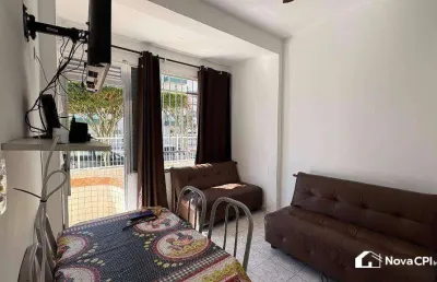 Kitnet mobiliada à venda no bairro guilhermina – praia grande