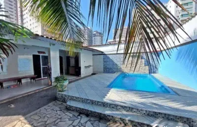 Oportunidade! casa com 4 quartos e 268m² na aviação em praia grande/sp
