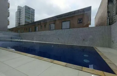 Apartamento com 2 quartos na aviação em praia grande/sp