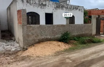 Casa nova em fase final de construção no bairro aquarius!