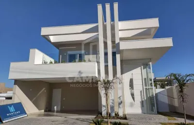 Casa em condomínio fechado com 4 quartos à venda na avenida manoel polycarpo de azevedo joffily junior, 1, swiss park, campinas, 300 m2 por r$ 2.300.000