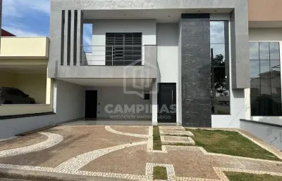 Casa em condomínio fechado com 3 quartos à venda na avenida santana, 250, parque olívio franceschini, hortolândia, 168 m2 por r$ 1.100.000