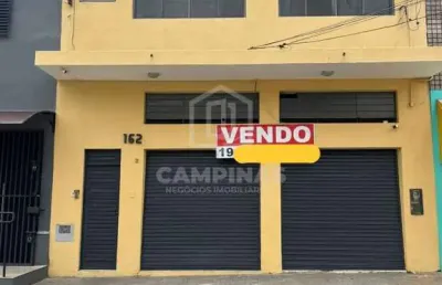 Barracão / galpão / depósito à venda na rua general marcondes salgado, 162, centro, campinas, 225 m2 por r$ 590.000