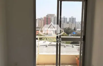 Apartamento com 1 quarto à venda na rua oscar leite, 111, ponte preta, campinas, 40 m2 por r$ 285.000