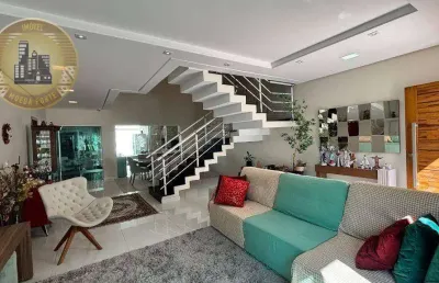 Sobrado com 4 dormitórios à venda, 312 m² por r$ 2.900.000,00 - parque dos pássaros - são bernardo do campo/sp